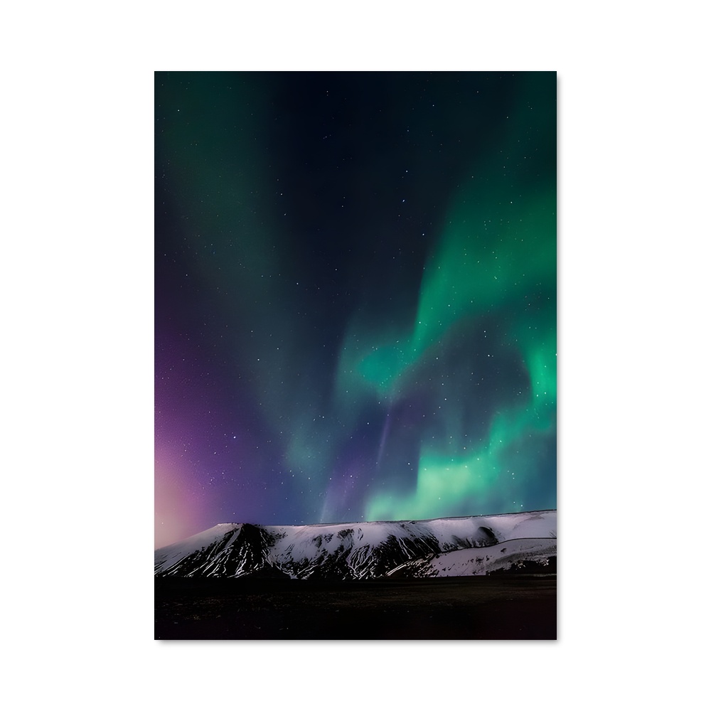 Poster Éclat de l'Aurore Australe